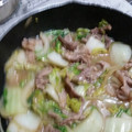 あらもーど好き's cooksnap of when they made 豚コマの甘辛炒めに白菜の中華あんかけ.