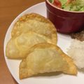 しえるる's cooksnap of when they made 余った餃子の皮で★簡単パリパリチーズ焼き.