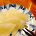hisi's cooksnap of when they made ☆大根のお漬物☆べったら漬け風？.