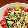 Superlittleboo's cooksnap of when they made きゅうりと鶏ササミの胡麻マヨサラダ.