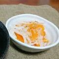 うめちえ's cooksnap of when they made 大根と柿の簡単甘酢漬け♪甘酢和え♪手作り.