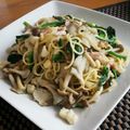 しのくまら's cooksnap of when they made 豆乳クリーム☆きのこパスタ.