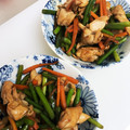 asamimimi's cooksnap of when they made 鶏肉とにんにくの芽のオイスター炒め.