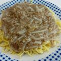 長月えりか's cooksnap of when they made 簡単！もやしとひき肉のあんかけ焼きそば♪.