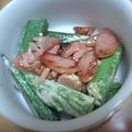 7セブン7's cooksnap of when they made オクラとベーコンのマヨネーズ炒め.
