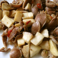 クック6L7NDT☆'s cooksnap of when they made 砂肝のアヒージョ風炒め物.