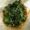 ねぞろ's cooksnap of when they made 常備菜に☆ほうれん草のごま和え.