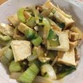 つちぶた７７'s cooksnap of when they made チンゲン菜と厚揚げの中華風うま煮♪♪.