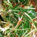くるくま葉月's cooksnap of when they made 水菜のお浸し.
