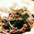 越後のさくらもち's cooksnap of when they made 豚肉とニラのオイスター炒め.