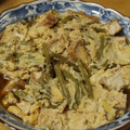 ぽりぽり拓庵's cooksnap of when they made 夏野菜♪ささげと油揚げの卵とじ.