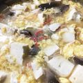 おが氏's cooksnap of when they made 冷蔵庫の残り物で！中華風豆腐煮.