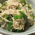 ゆかnurse's cooksnap of when they made ピーマンとえのきのツナ缶炒め.