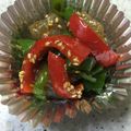 クックC6F11Q☆'s cooksnap of when they made こんにゃくとピーマンのコチュジャン炒め♪.