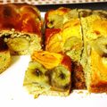 チーズスキヨ's cooksnap of when they made 柿とバナナの秋のパウンドケーキ(超簡単).