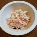 myrose's cooksnap of when they made レディーサラダと玉ねぎの鮭マヨサラダ.
