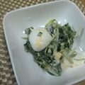 堕天使M's cooksnap of when they made 水菜とキャベツと卵のサラダ.