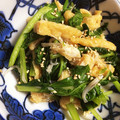 クックX7CT73☆'s cooksnap of when they made 上品！小松菜と薄揚げとじゃこのお浸し.