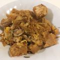 papikun's cooksnap of when they made 韓国麩～！キムチたっぷりチャンプルー.