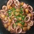 roll21's cooksnap of when they made いかとじゃがいものガリバタ炒め♪.