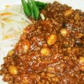 新緑すき♪'s cooksnap of when they made 簡単！ジャージャー麺.