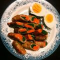 けいたん☆ママ's cooksnap of when they made ほうれん草と人参の豚バラ巻き☆.