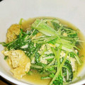 とりっぷさん's cooksnap of when they made 薄揚げと水菜の炊いたん♡.