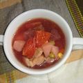 ひれまま's cooksnap of when they made 簡単！ボルシチ♪真っ赤な野菜スープ.