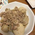 a0imama♡'s cooksnap of when they made 鶏ひき肉と里芋の煮物.