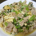 Ｍぱん's cooksnap of when they made ✿豚肉とキノコと小松菜のガーリック炒め✿.