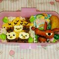Beatrix388's cooksnap of when they made 簡単キャラ弁おかず：おおかみ.