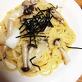 nana_koko's cooksnap of when they made 簡単 きのこと明太子クリームのパスタ.