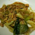 M130018's cooksnap of when they made 簡単！キャベツとひき肉のピリ辛味噌丼♪.