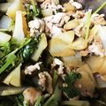 ♪まるえ's cooksnap of when they made はやとうりと鶏のすき焼き煮.