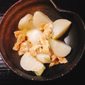 yesmama's cooksnap of when they made かぶと油揚げの煮物.