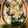 maaamiii:'s cooksnap of when they made じゃがいもとほうれん草のグラタン.