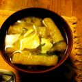 妻の下僕's cooksnap of when they made あげと豆腐の味噌汁.