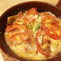 ぱすこさん's cooksnap of when they made トマトとモッツアレラのせヨーグルベーコンポテト焼き.