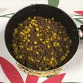 まさたかまま's cooksnap of when they made 牛そぼろ コーン.