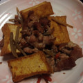 とろけい's cooksnap of when they made 厚揚げと豚バラごぼう炒め.