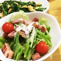 なゆ0912's cooksnap of when they made 我が家のおつまみ♪ごろごろベーコンサラダ.