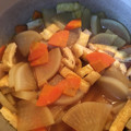 ミオミーオマンマミー's cooksnap of when they made あごだしつゆで簡単★大根と揚げの煮物.