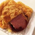 sacuram's cooksnap of when they made ジューシーなクロックムッシュ風スパム.