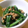ひとひとの素's cooksnap of when they made ほうれん草の納豆和え.