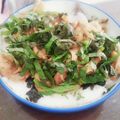 ma＆ka's cooksnap of when they made 舞茸と豚肉の梅シソ丼☆.