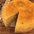 つぅ☆６１５１'s cooksnap of when they made 炊飯器とHMで簡単もっちりりんごケーキ♪.