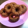 mimimam＊'s cooksnap of when they made おからで焼きドーナツ＊ちょこバナナ.