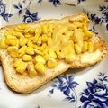 みゃじま's cooksnap of when they made 味噌バタコーン**トースト.