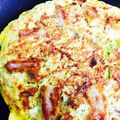 ☆ミカぽん☆'s cooksnap of when they made キャベツたっぷりお好み焼き風玉子焼き.