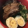 Yokchina's cooksnap of when they made スープから作る本気のソーキソバ.